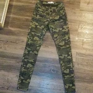 Camo jeans